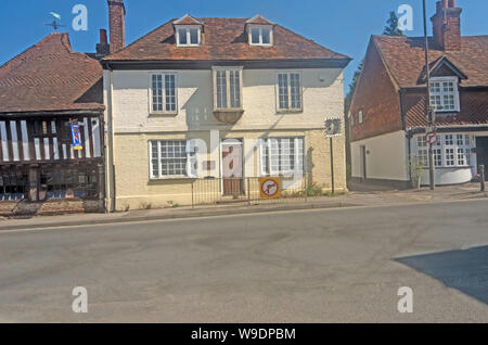 Guarnizione Casa di villaggio Kent Foto Stock