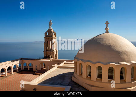 Algeria, Oran Città, Chiesa di Djebel Murjadjo Mountain, panorama Foto Stock