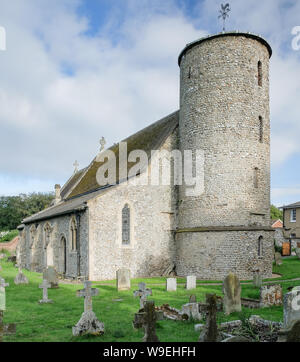 St Mary, Burnham Deepdale, Norfolk Foto Stock