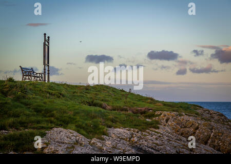 Attività ricreative presso la spiaggia di Skerries, Co Dublin, Irlanda Foto Stock