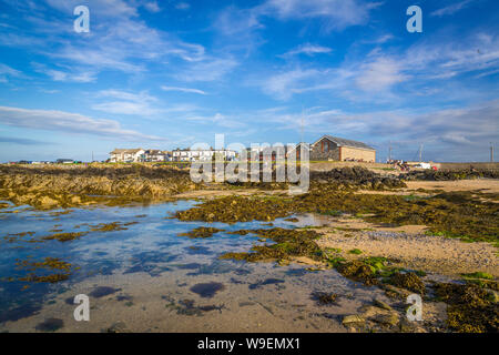 Attività ricreative presso la spiaggia di Skerries, Co Dublin, Irlanda Foto Stock