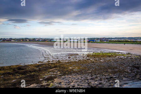 Attività ricreative presso la spiaggia di Skerries, Co Dublin, Irlanda Foto Stock