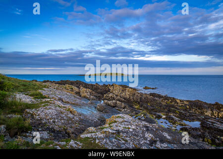 Attività ricreative presso la spiaggia di Skerries, Co Dublin, Irlanda Foto Stock