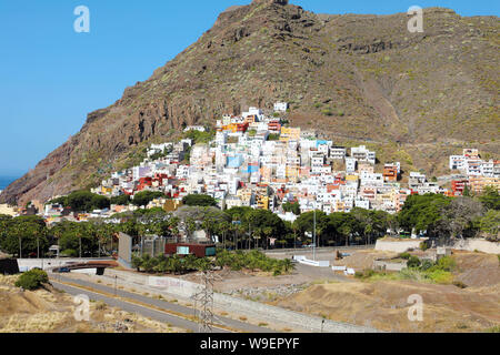 San Andres villaggio sull'isola di Tenerife, Spagna. Foto Stock