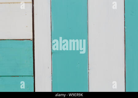 Abstract di un capanno sulla spiaggia a Cromer, Norfolk, Regno Unito. Foto Stock