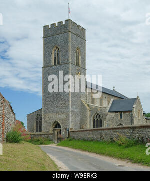 Tutti i Santi, Wighton, Norfolk Foto Stock