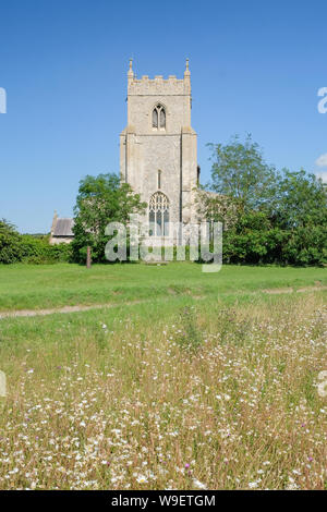 Santa Maria la Vergine, Wiveton, Norfolk Foto Stock