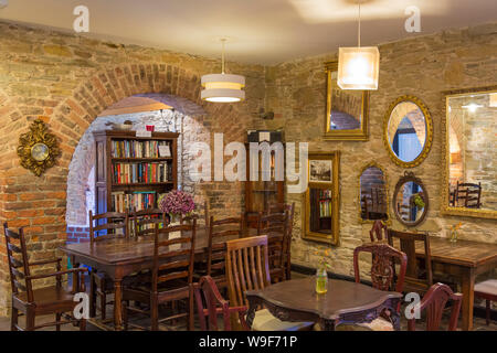 Sala da tè in Castle Ward Foto Stock