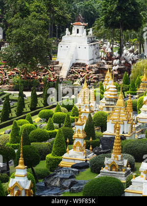 Nong Nooch Tropicale Giardino Botanico, Pattaya, Thailandia, Asia Foto Stock