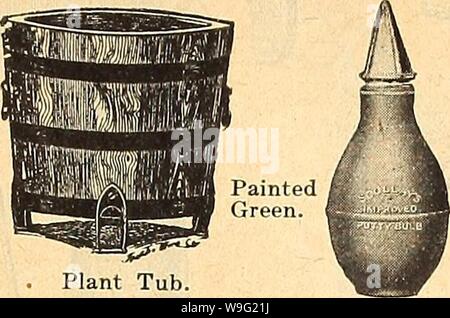 Immagine di archivio da pagina 94 di Currie's farm e giardino annuale. Currie's farm e giardino : annuale Primavera 1918 xliii anno curriesfarmgarde19curr 1 Anno: 1918 ( pentola floreale. Neponset Pot. Fioriere e sottovasi. Pots Standard, Azalea pentole e tegami di felce. Terraglia. Prezzi sulla domanda. Carta Neponset pentole realizzata a partire da una robusta, duratura e accuratamente acqua-prova della carta. Essi salvare tutte le perdite da rottura, più facile da gestire, mantenere umidità meglio e sono molto meno costose. Ideale per il trapianto e la spedizione di piante in vaso. Per Per Per Doz. 100 1000 2H-inch $0.10 $0.40 $3.50 3 di pollice 12 60 5,00 3M-inc Foto Stock