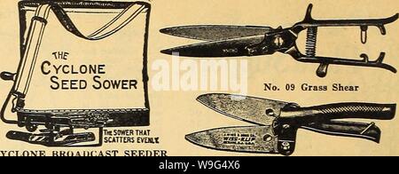 Immagine di archivio da pagina 111 di Currie del giardino della 63annuale rd. Currie del giardino : annuale 63rd anno primavera 1938 curriesgardenann19curr 4 Anno: 1938 ( |SUTTERSEVQa.t ciclone seminatrice BROADCAST $2.45 Foto Stock