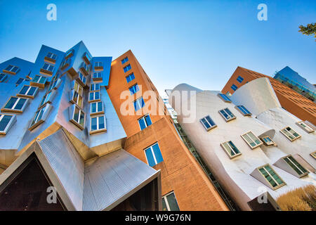 Boston, MA, Stati Uniti d'America - Luglio 16, 2019: mondo-famoso MIT Institute of Technology e moderni edifici del centro stata Foto Stock