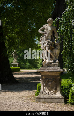 Slavkov Castello, noto anche come castello di Austerlitz, Slavkov u Brna, Repubblica Ceca, Europa Foto Stock