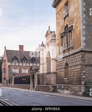 Peterhouse Da Trumpington Street, Cambridge Foto Stock