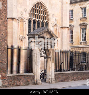 Peterhouse Da Trumpington Street, Cambridge Foto Stock