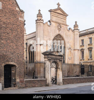 Peterhouse Da Trumpington Street, Cambridge Foto Stock