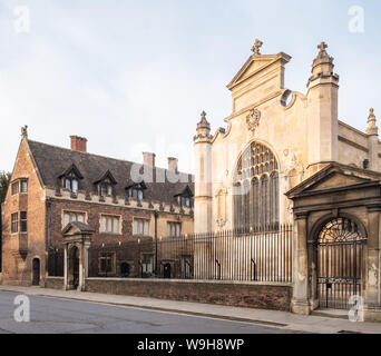 Peterhouse Da Trumpington Street, Cambridge Foto Stock