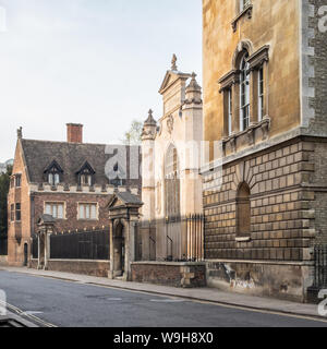 Peterhouse Da Trumpington Street, Cambridge Foto Stock