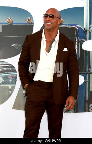 'Fast & Furious presenta: Hobbs & Shaw' Premiere al Dolby teatro sulla luglio 13, 2019 a Los Angeles, CA dotata di: Dwayne Johnson dove: Los Angeles, California, Stati Uniti quando: 14 lug 2019 Credit: Nicky Nelson/WENN.com Foto Stock