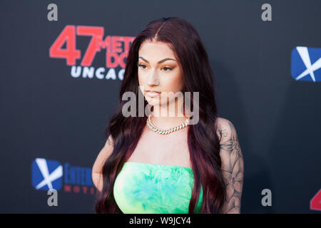 Los Angeles, CA - 13 agosto: Danielle Bregolli assiste il 47 metri giù: Uncaged premiere al Regency Village Theatre il 13 agosto 2019. Credito: Tony Forte/MediaPunch Foto Stock