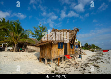 Una vacanza Lodge sulla costa est di Zanzibar Foto Stock