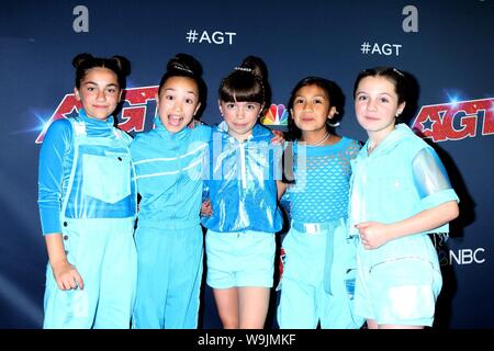 Los Angeles, CA. 13 Ago, 2019. GForce presso gli arrivi per America's Got Talent Live Screening, Dolby Theatre a Hollywood e Highland Center, Los Angeles, CA il 13 agosto 2019. Credito: Priscilla concedere/Everett raccolta/Alamy Live News Foto Stock