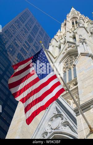 San Bartolomeo la Chiesa di New York, Stati Uniti d'America, America del Nord Foto Stock