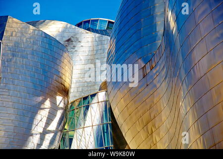 Guggenheim Museum Bilbao Euskadi, Spagna, Europa Foto Stock