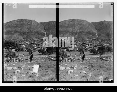 Antiochia (Antakiyeh) e dintorni. Antiochia e Mt. Silpius da ovest Foto Stock