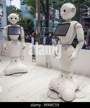 Soddisfare il pepe IL ROBOT A TOKYO , Giappone Foto Stock