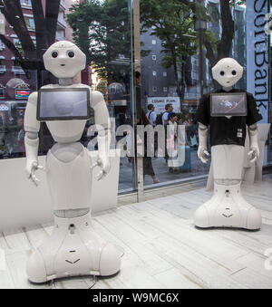 Soddisfare il pepe IL ROBOT A TOKYO , Giappone Foto Stock