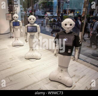 Soddisfare il pepe IL ROBOT A TOKYO , Giappone Foto Stock