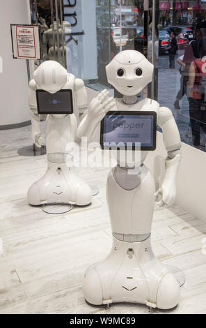 Soddisfare il pepe IL ROBOT A TOKYO , Giappone Foto Stock