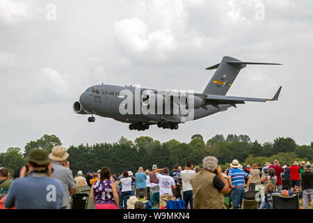 Il USAF C-17A Globemaster III presso il Royal International Air Tattoo 2019 Foto Stock