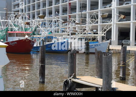 Barche in Porto Foto Stock