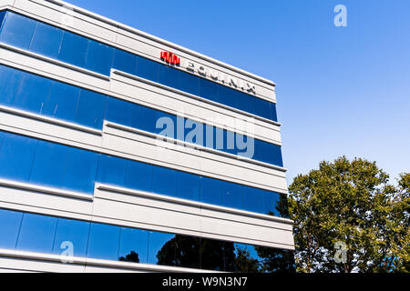 Agosto 1, 2019 Redwood City / CA / STATI UNITI D'AMERICA - Equinix, Inc sede nella Silicon Valley; Equinix è una multinazionale americana azienda specializzata in Foto Stock