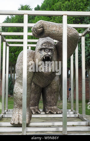 British Ferriere Centro e Shropshire Sculpture Park,off A5 road,Morda,Oswestry,Shropshire,l'Inghilterra,Galles,Welsh,confine,UK,GB,l'inglese,British, Foto Stock