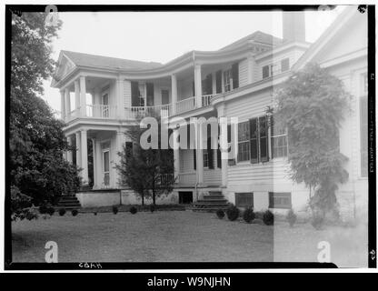 Belle Grove, Rappahannock River, Port Royal Caroline County, VA; inglese: Belle Grove, Rappahannock River, Port Royal Caroline County, VA HABS VA,50-POCON.V,2--1 Foto Stock