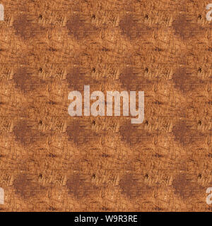 Brown seamless molto vecchio legno vintage texture con chip e graffi, frame completo Foto Stock