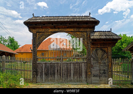 Örség, Wächterregion, Tor, historisch Foto Stock