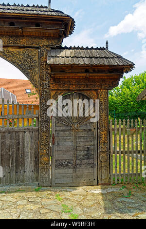 Örség, Wächterregion, Tor, historisch Foto Stock