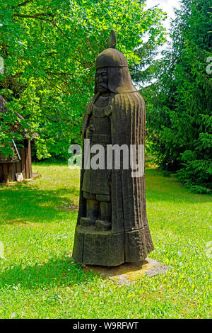 Örség, Wächterregion, Gedenkplatz, errichtet 2001, ungarische Helden Foto Stock