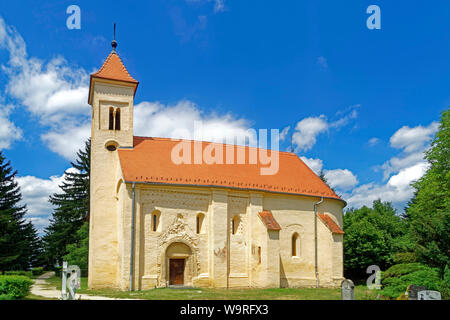 Örség, Wächterregion, Kirche, Szent Péter Apostol Templom Foto Stock