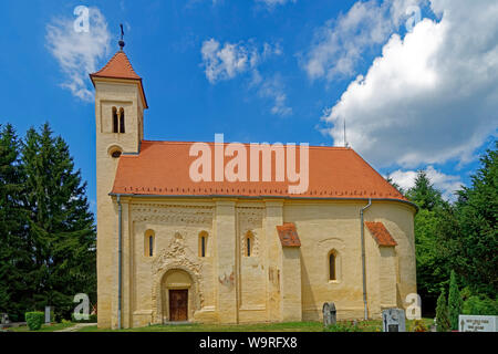 Örség, Wächterregion, Kirche, Szent Péter Apostol Templom Foto Stock