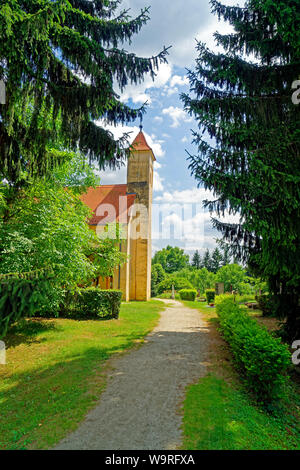 Örség, Wächterregion, Kirche, Szent Péter Apostol Templom Foto Stock