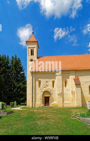 Örség, Wächterregion, Kirche, Szent Péter Apostol Templom Foto Stock