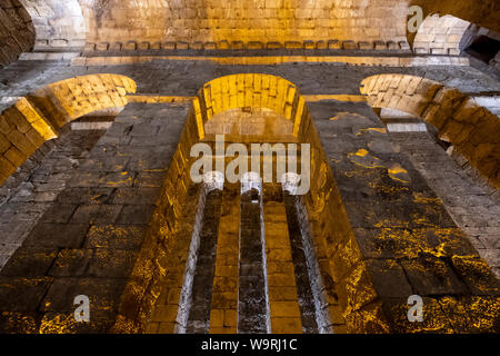 Prigione di Dara antica città di Mardin, Turchia. Foto Stock