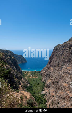 Kelebekler vadisi Foto Stock