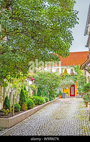 Iphofen (Franken, Deutschland): Stadtbild; Iphofen (Germania, Franconia, Baviera): storico townscape, Foto Stock