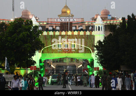 Lahore, Pakistan. 14 Ago, 2019. Credito: Pacific Press Agency/Alamy Live News Foto Stock